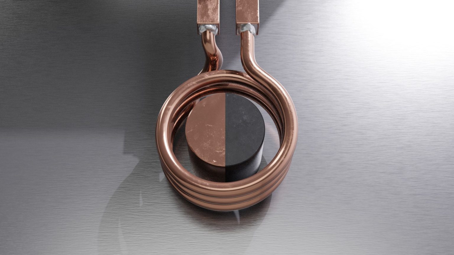 Black-coated reference measuring point